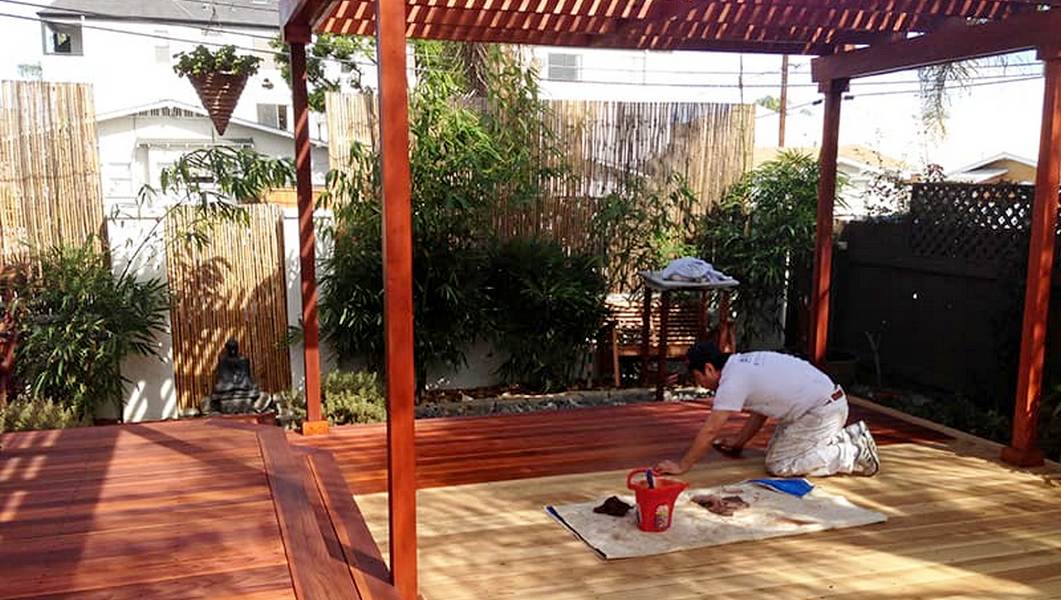 deck painting